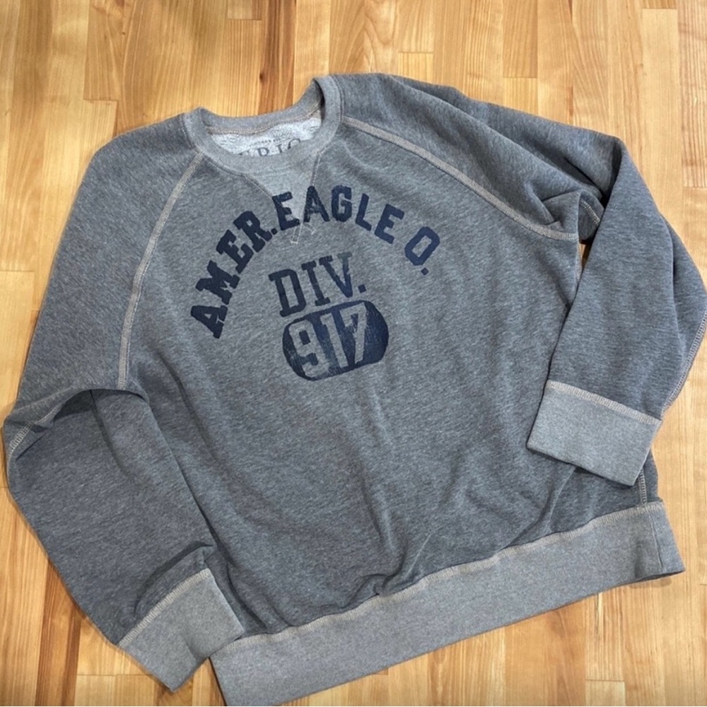 ISO American Eagle Gray Medium Sweatshirt